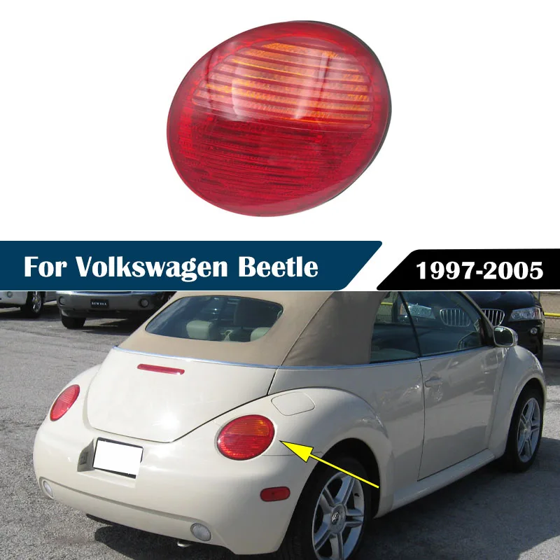 For Volkswagen Beetle 1997 1998 1999 2000 2001 2002 2003 2004 2005 Car Rear Bumper Tail Light Tail Lamp Taillights Brake Light