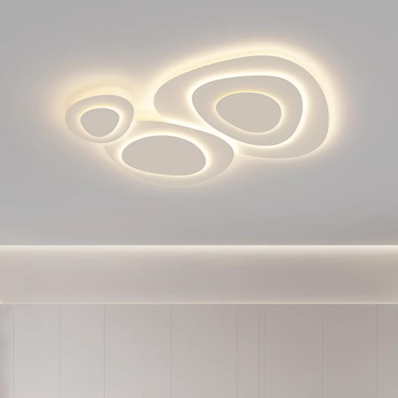 Cloud Larger Ceiling Lamp Modern White Round Living Room Ceiling Light Bedroom Children Study Room Aisle Balcony LED Lighting