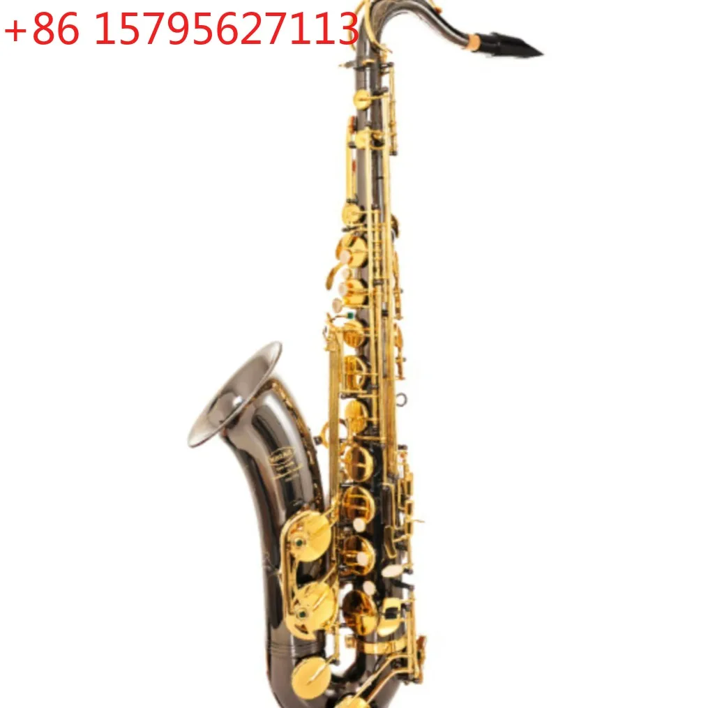 

Саксофон Sedson в инструменте для тенор-саксофона B, двойное усиление STS-680, черный никель, золото