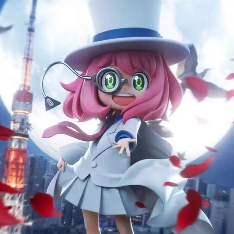 2026 New Spy Family Anya Cos The Phantom Thief Cute Figure Model Gifts Funny Desktop Decoration Toy In Stock