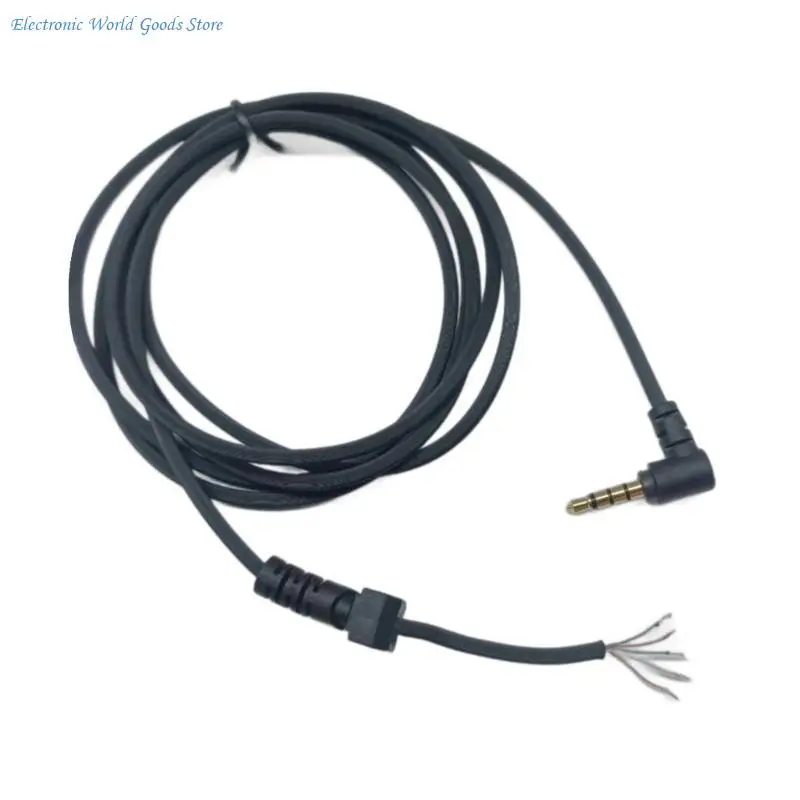 A3PD Headphones Cable Replacement Music Cord Gold Plate Aux Cable for Headset