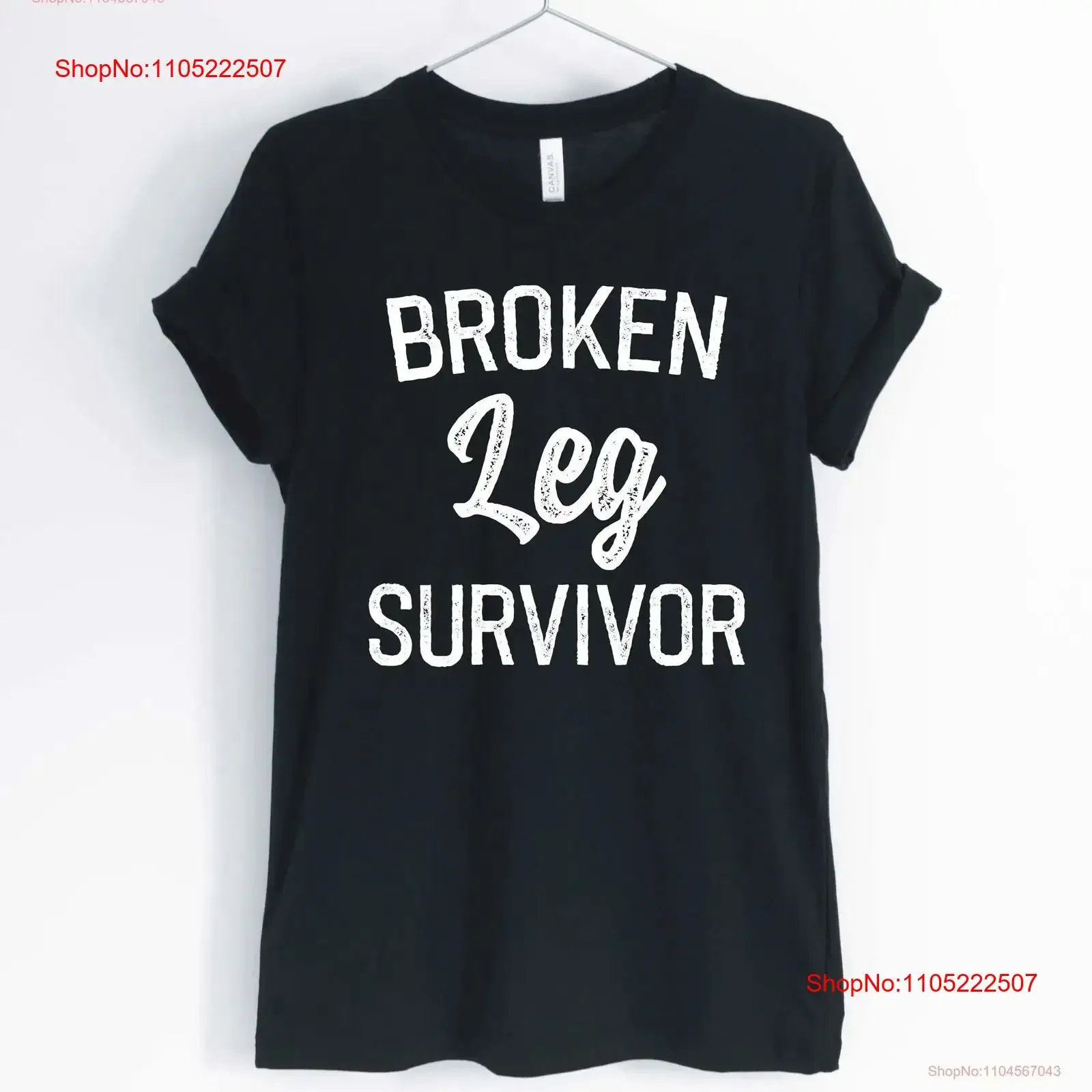 

Футболка с разрушенной ногой, хирургический подарок для унисекс, женские рубашки, винтажная стираная уличная одежда, дышащая универсальная одежда унисекс