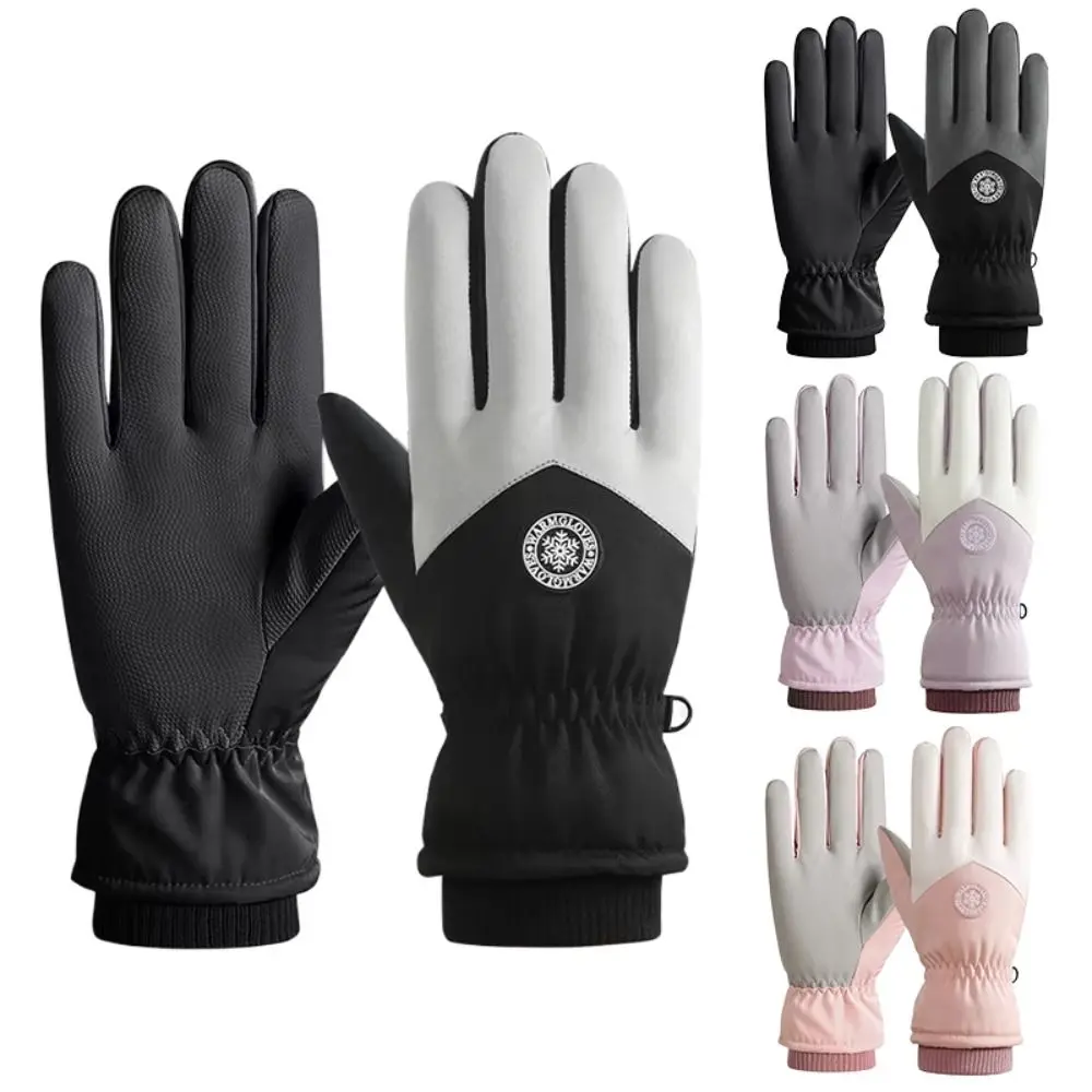 New Winter Warm Touchscreen Ski Gloves Non-slip Snow Snowboard Outdoor Sports Mittens Thicken Windproof Cycling Gloves