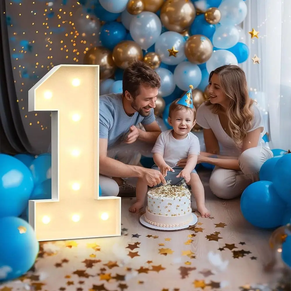 

Светодиодный воздушный шар с цифрами 0-9 лет, светящиеся воздушные шары с гигантскими цифрами, наполнительная коробка для воздушных шаров в стиле шарик 70 см, воздушный шар с номером для душа