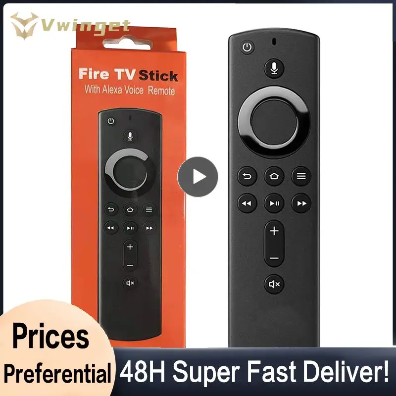 Replacement Voice Remote Control (2nd GEN) L5B83H with Power and Volume Control Fit for Amazon 2nd Gen Fire TV Cube and Fire TV