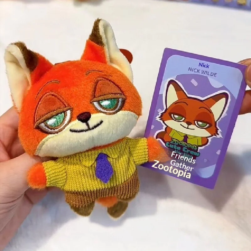 

New In Stock Zootopia 2 Merchandise Cute Friends Gathering Series Blind Box Trendy Toy Cute Plush Doll Keychain Bag Charm Gift
