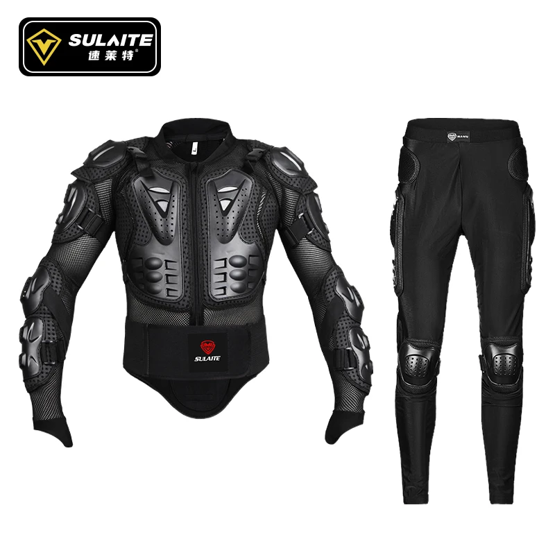 SULAITE Motorcycle Jackets Turtle Men's Full Body Armor Protection