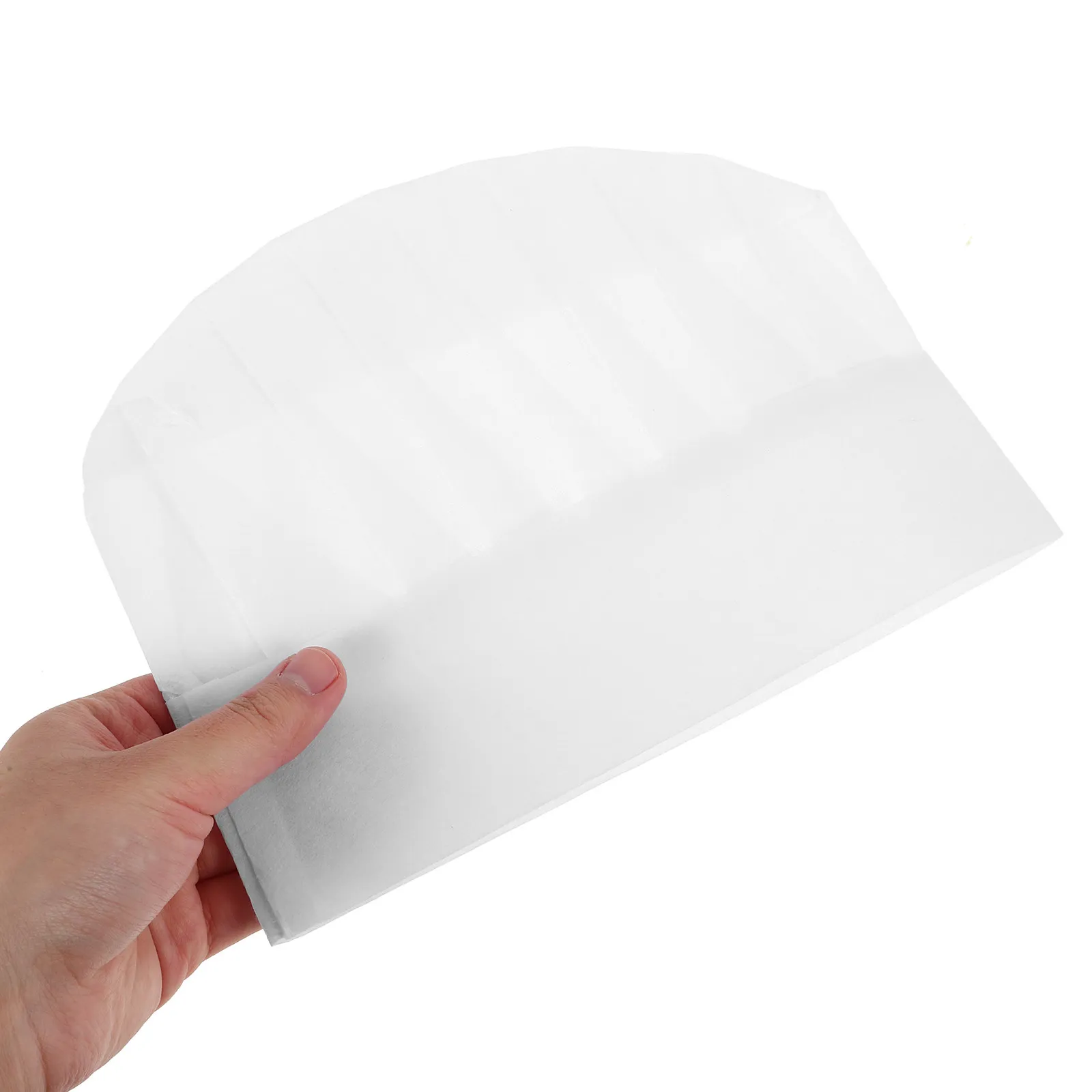 

20Pcs Disposable Unisex Chef Hats Soft Breathable Nonwoven Tall Round Cooking Caps for Kids Adults Baking Food Service