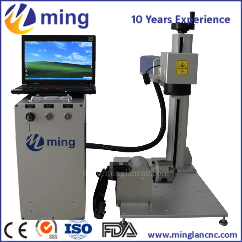 

Laser marking Machine 20W 30W 50W Fiber Laser Marking Machine Use For Stainless steel alumina plastic stone