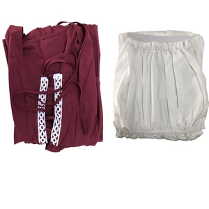 Women's medieval Renaissance cosplay costume, as well as vest size dress, Victoria Princess Steam Punk Strap Dress, above the suit 10 Main Sales Women's Medieval Dress - №2