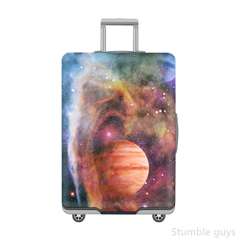 

Elastic Luggage Cover Protective Washable Dustproof Anti-Wear Suitcase Protector Reliable Travel Accessory