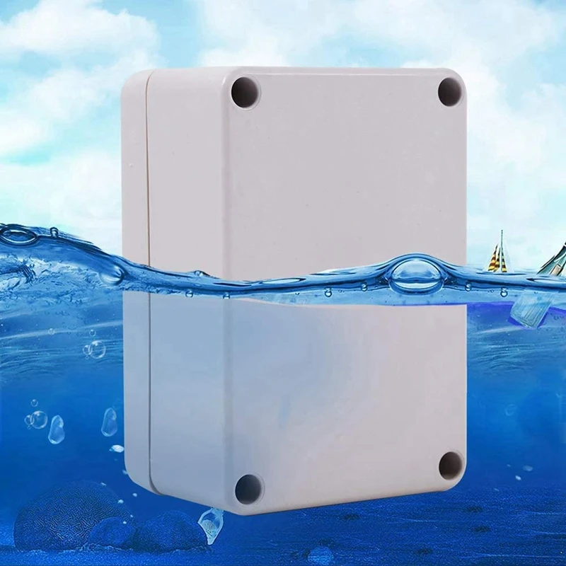 5 Pieces Of Waterproof Junction Box Cable Connection Power Box Enclosure Cover (100 X 68 X 50Mm)