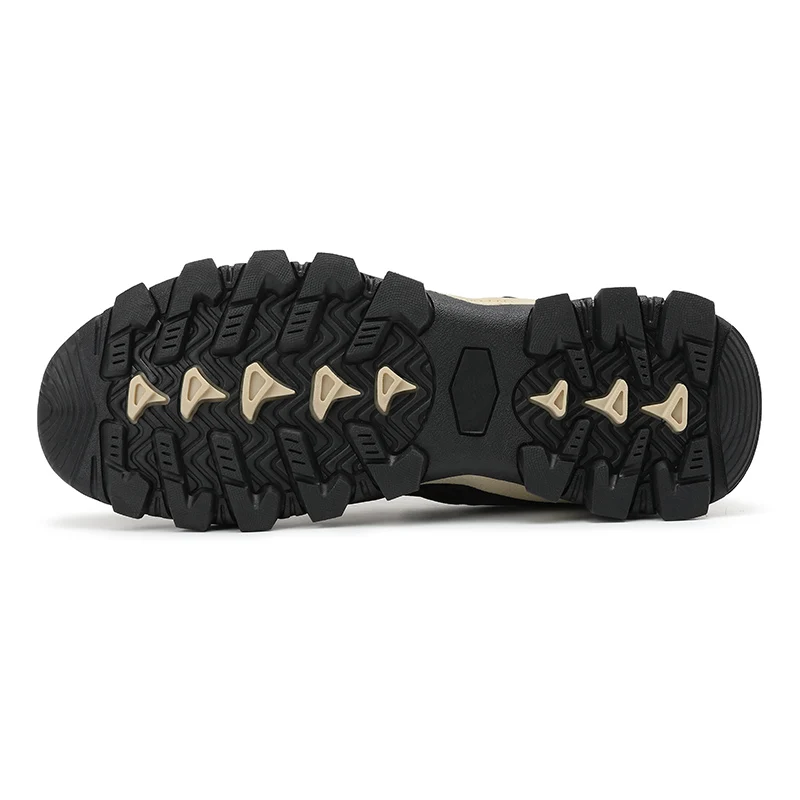 VEAMORS Hiking Shoes Men Trekking Sneakers Outdoor Hiking Sneakers Breathable Mesh Camping Climbing Sports Shoes Anti-slip
