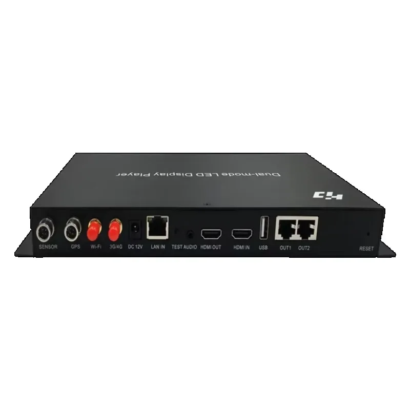 HD-A4 HD-A5 four in one player, A4 A5 LED full-color display control box, synchronized with HDPlayer software