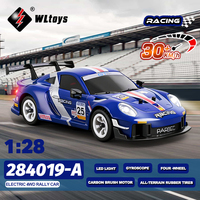 WLtoys 284019-A 284191 1:28 2.4G RC Car With LED Lights 4WD Gyro 30KM/H Remote Control Car Off-Road Drift Vehicle Toys For Kid