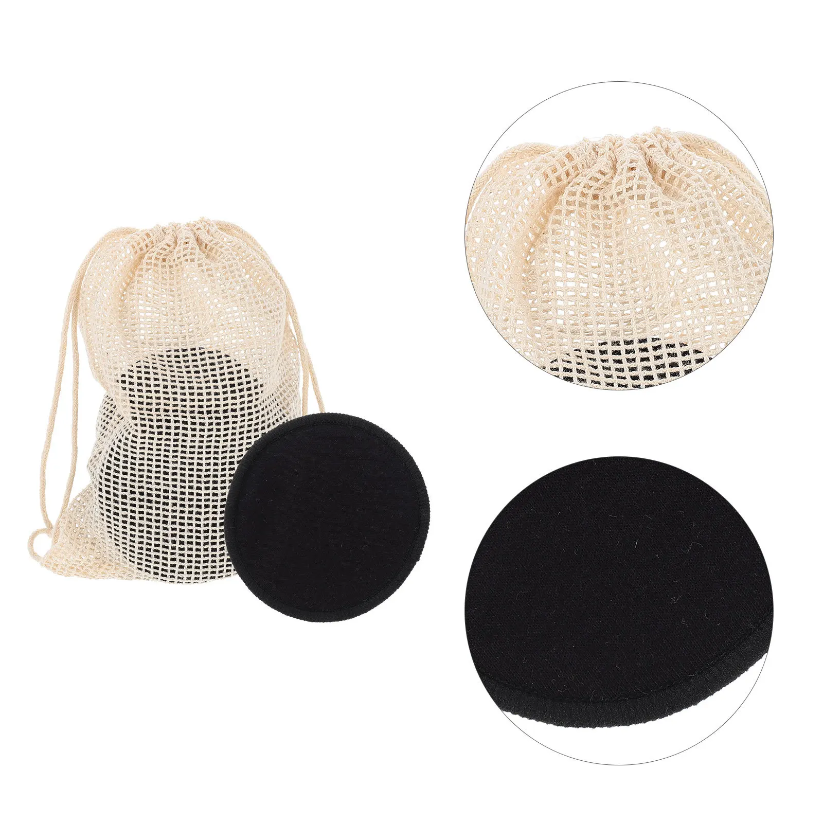 16 Stück wiederverwendbare Make-up-Entferner-Pads, sanfte Gesichtsreinigungstücher, waschbar, umweltfreundlich, für die Hautpflege, Make-up-Entferner-Pads