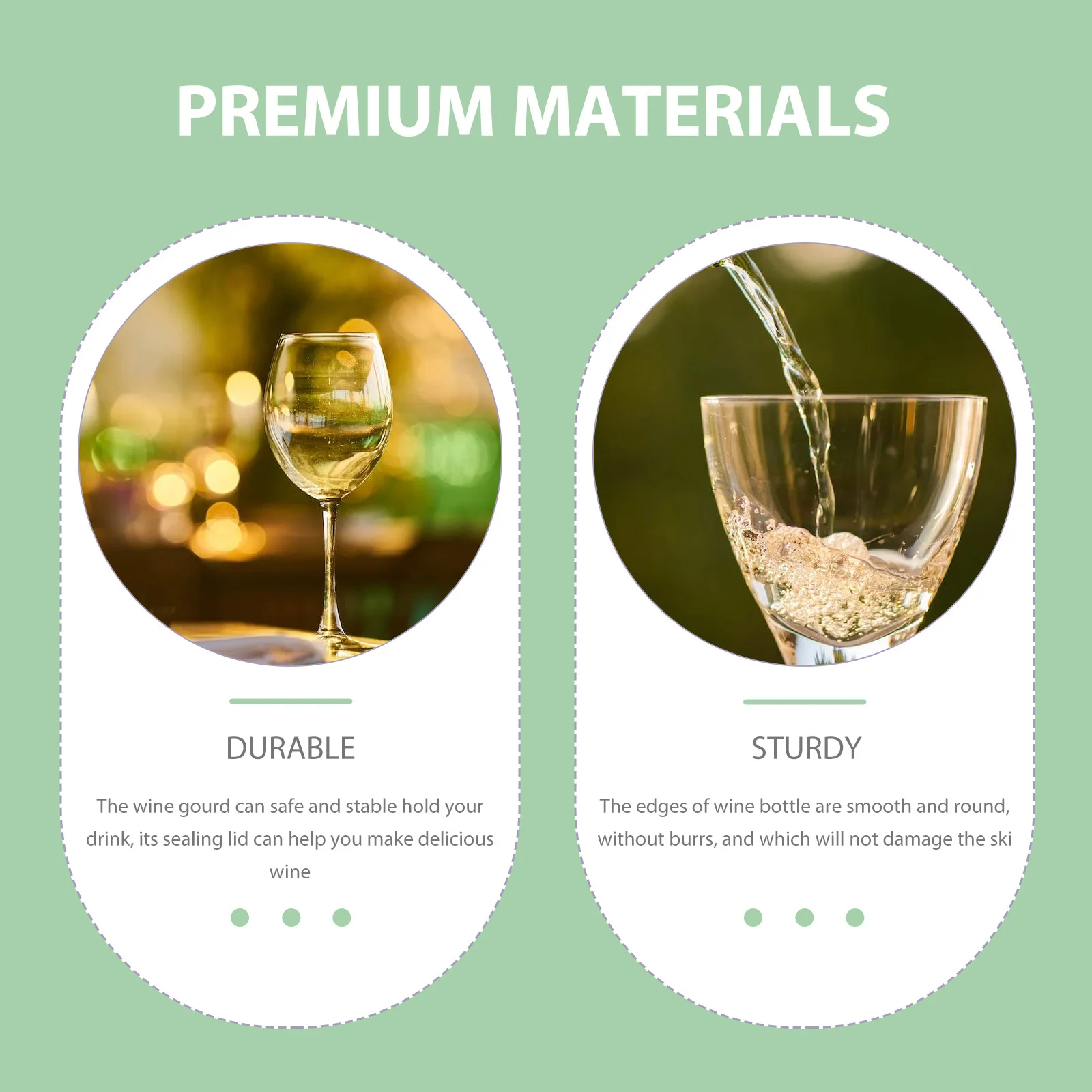 

Ceramic Liquor Jar Smooth Surface Sealed Wine Holder for Household Use and Gift Wine Box with Window Drinking Gourd