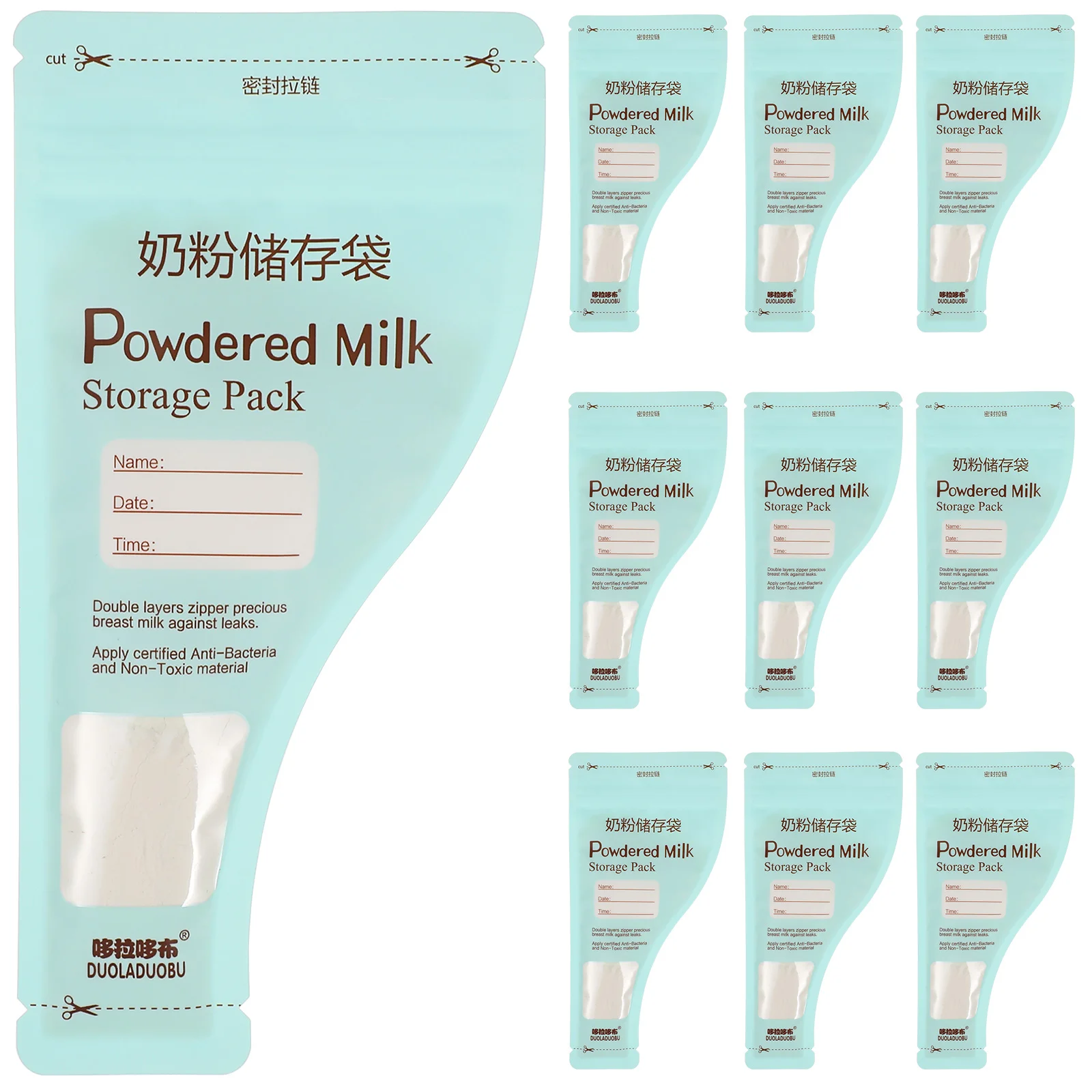 

30pcs Disposable Milk Powder Bag Milk Powder Preservation Bag Portable Milk Bag Milk Storage Pouch Feeding Milk Bag