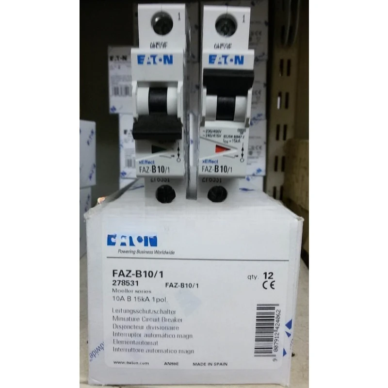 

Parts for EATON MOELLER micro-break FAZ-B10/1 10A1P, circuit breaker