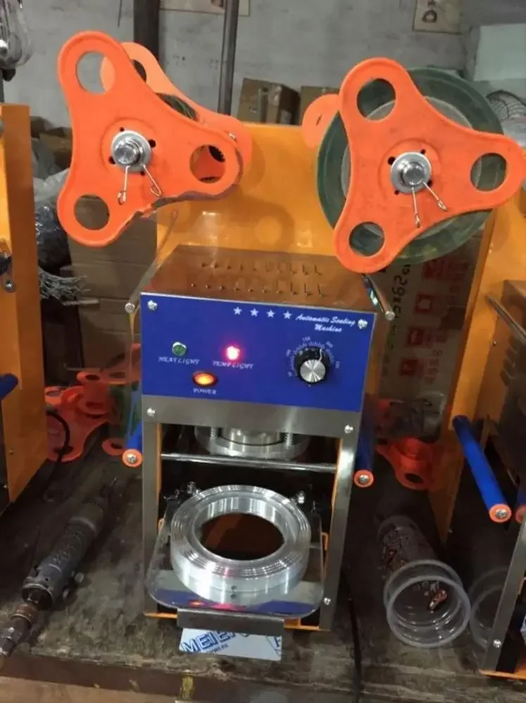 

High Quality and Reliable Automatic Plastic Deli Container Sealing Machine/Cup Sealer Machine