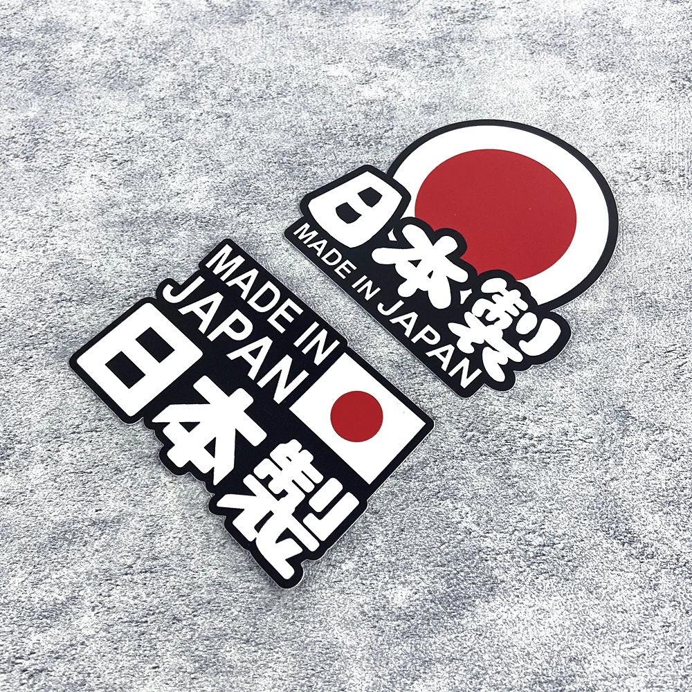 1PC MADE IN JAPAN Naklejki motocyklowe JDM Wodoodporny filtr przeciwsłoneczny do motocykla Zbiornik paliwa Naklejki na skuter Dekoracja okna samochodu