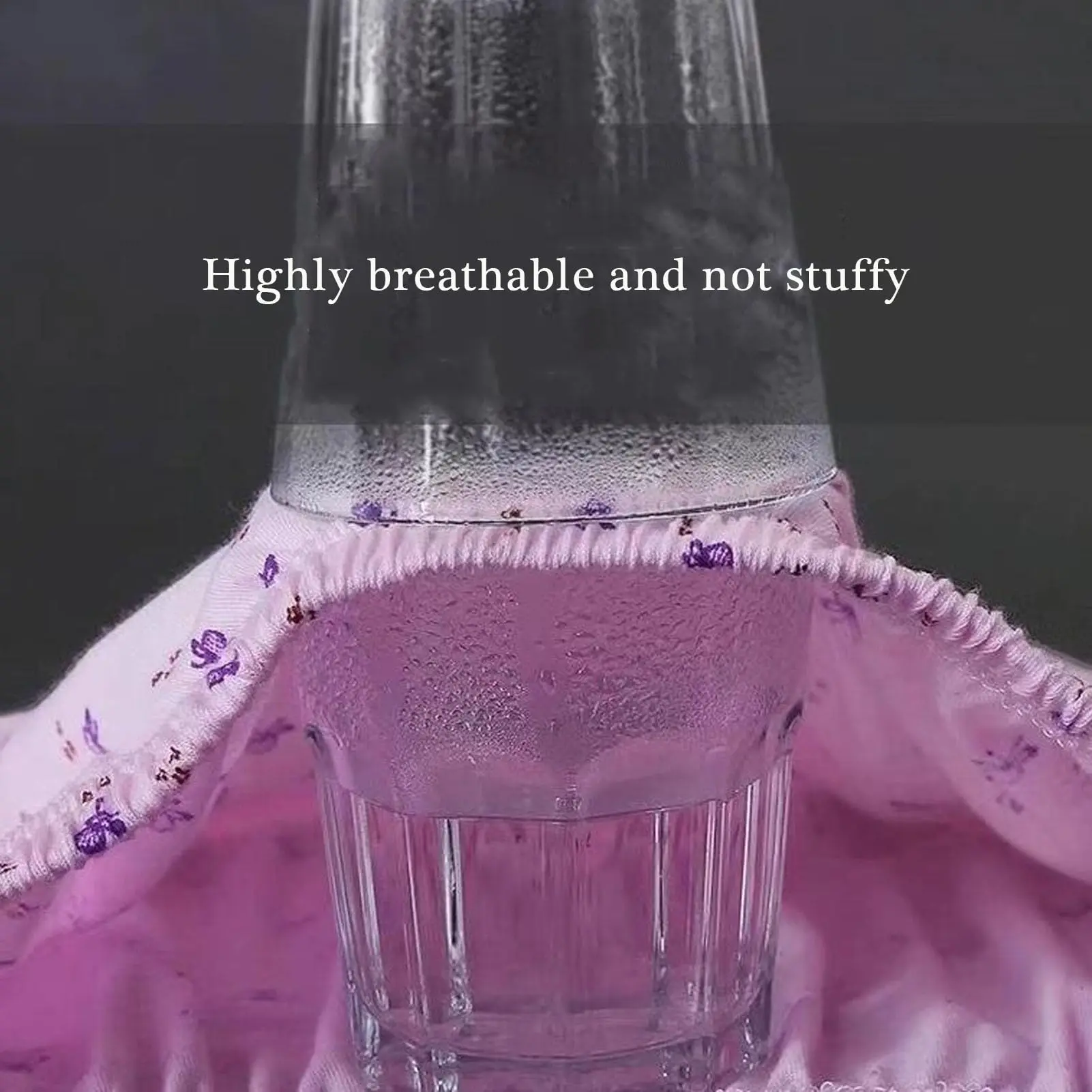 5 шт., женское нижнее белье для пожилых людей, трусы из 100% хлопка для средних пожилых женщин, трусики больших размеров, трусики с полным покрытием