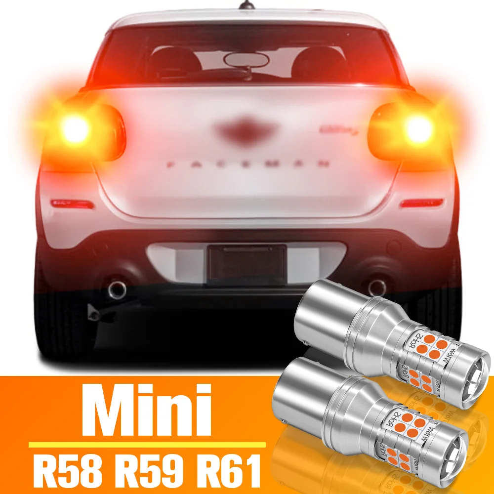 

2pcs LED Brake Light Bulb Accessories For Mini Cooper Coupe R58 Paceman R61 Roadster R59 2011 2012 2013 2014 2015 2016