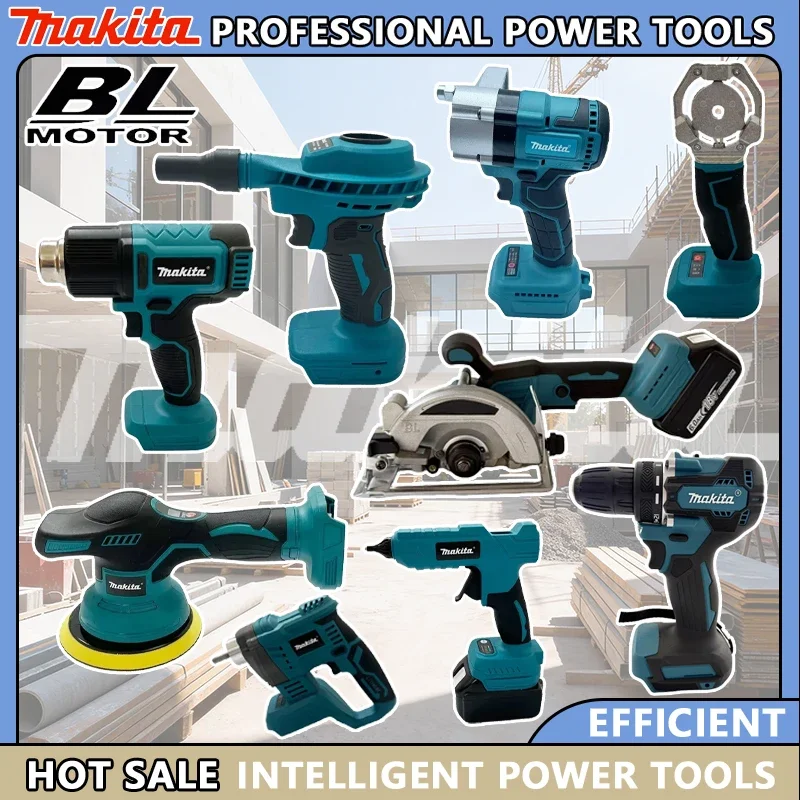 

Оптовая продажа инструментов Makita: беспроводной термофен, ручной тепловой пистолет, электрическая сабельная пила, портативная пила, электроинструменты