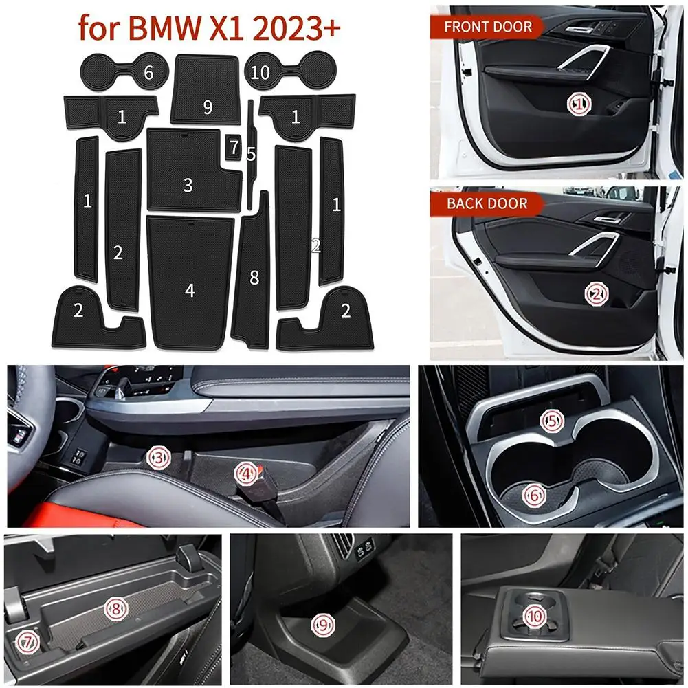 

Car Gate Slot Mats For BMW 23-x1 Environmental Protection PVC Z7B4