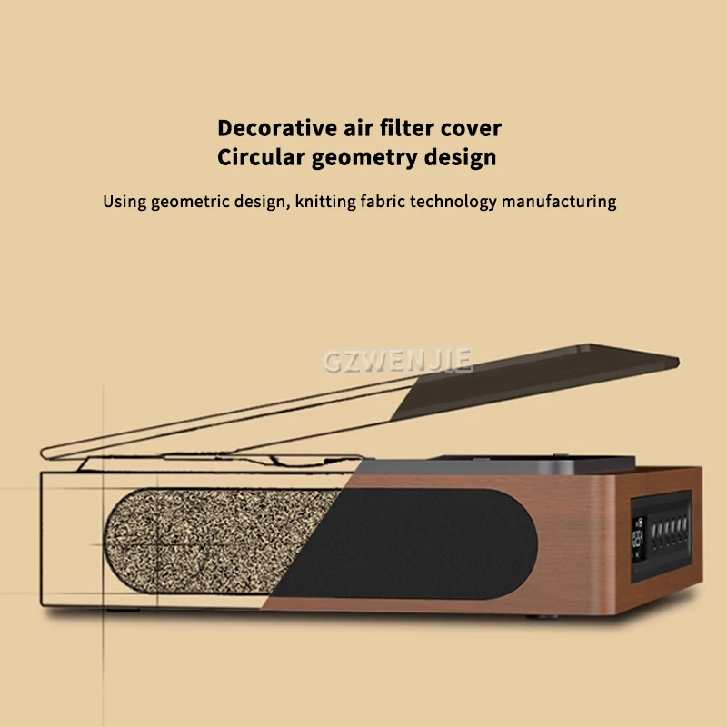 Wooden CD Player Two-way Bluetooth Built-in Speaker Multifunction CD Walkman Rechargeable Infrared Remote Control Retro Player