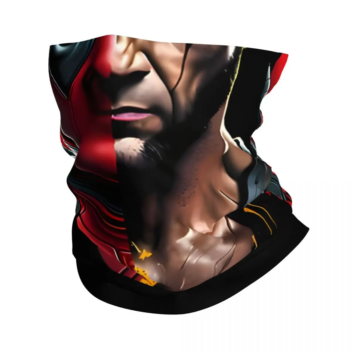 Popular Movies Bandana Neck Gaiter Motorcycle Club Deadpool & Wolverine Wrap Scarf Multi-use Cycling Riding Unisex Adult