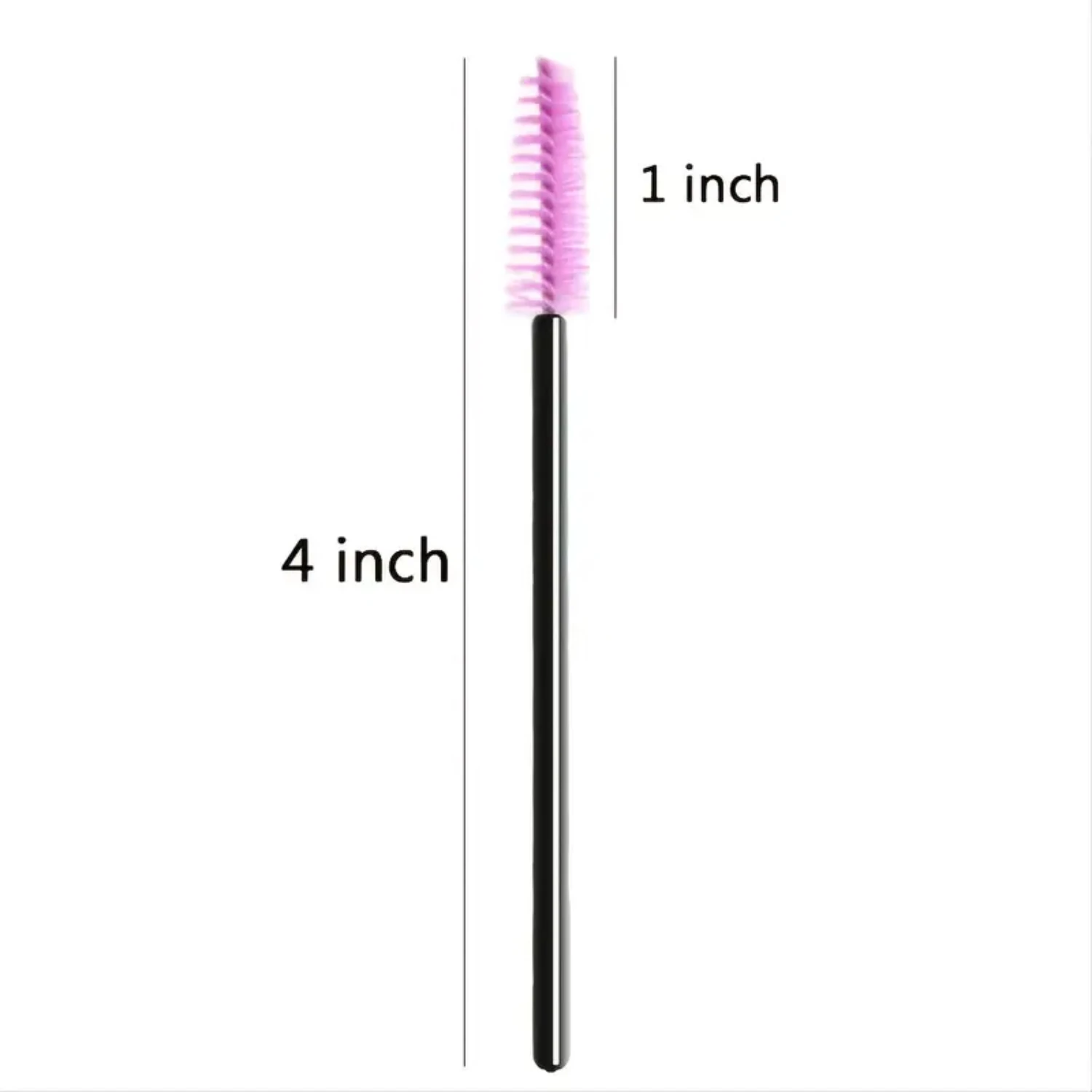 Disposable Silicone Eyelash Mascara Brushes Wands – One-Off Convenient Beauty Tools for Effortless Application of Mascara