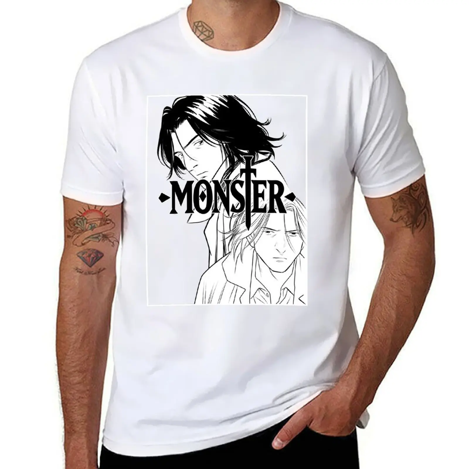 

MONSTER T-Shirt t shirt man luxury man graphic t shirt T-Shirt
