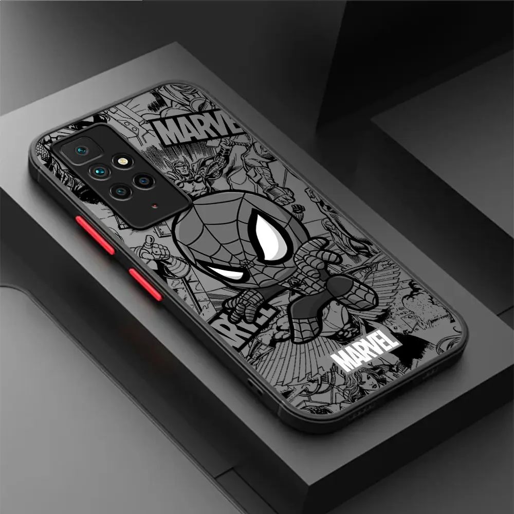 Marvel Comic Thor Loki Funda Case For Xiaomi Redmi Note 12 11 10 9 8 Pro 7 12C 10 10C 9A 9C 9T K40 8T 7 11S 10S 9S Phone Cover