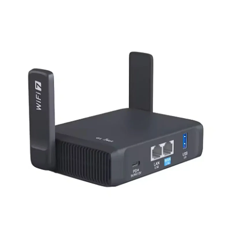 GL.iNet GL-BE3600 Portable Wi-Fi 7 travel router with dual-band,2.5G port,Ideal for secure, high-speed internet on travel