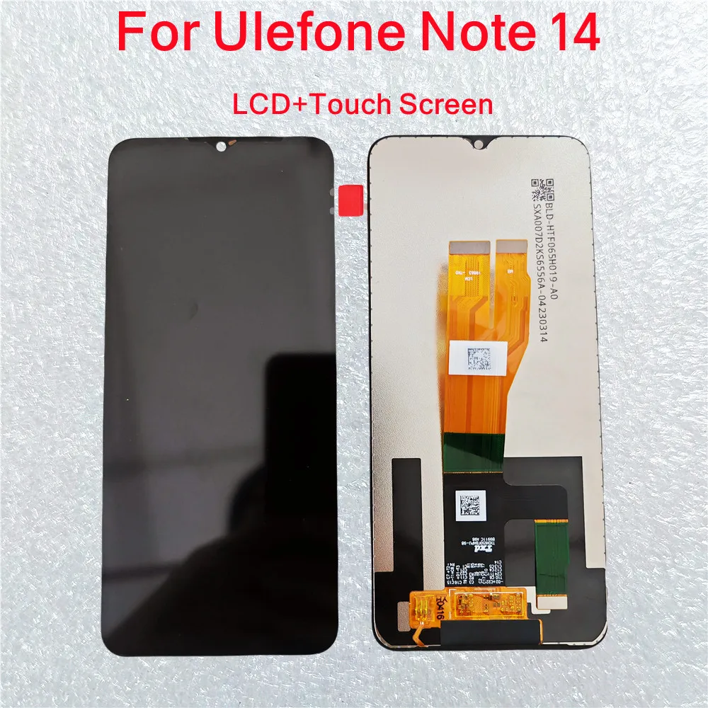 High-quality For Ulefone Note 14 LCD Display Assembly Replacement For Ulefone Note 14 Display Note14 LCD Screen Original Tested