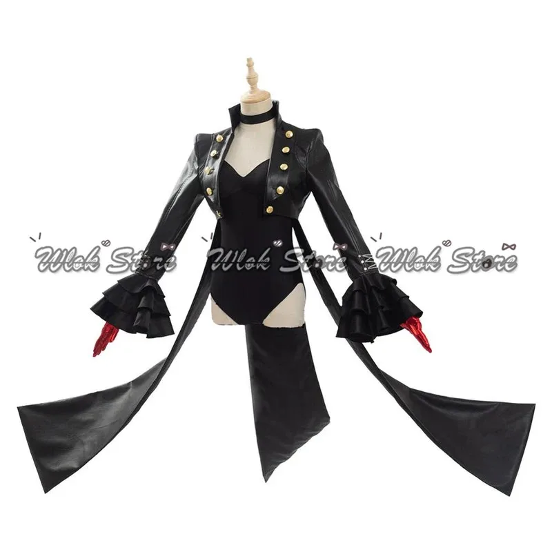 ss23Royal Yoshizawa Cosplay Costume Wig Uniforms Bodysuit Coat Socks Mask Halloween Party Outfit Red Hair