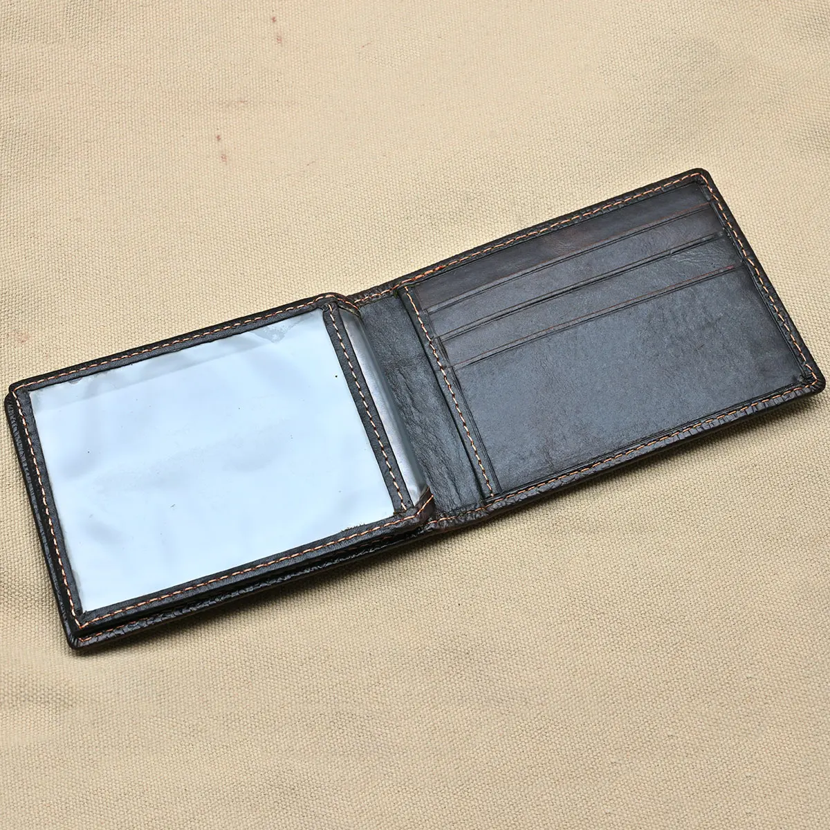 Cowhide Leather Card Holder for Driver License Cover Retro Oil Wax Creative Motor Vehicle Driving Reticular Bag
