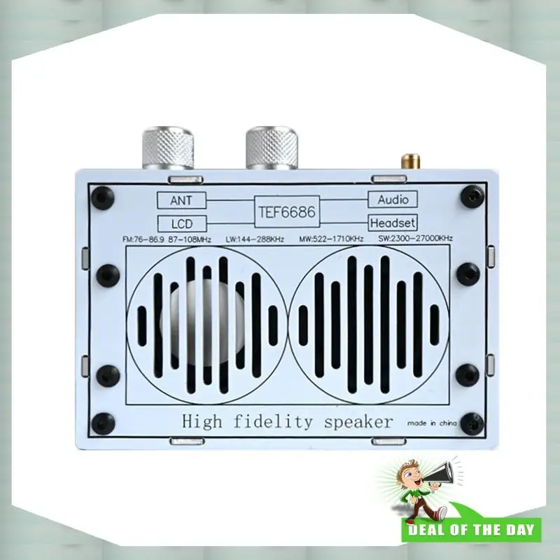 24-Hour Delivery MX702 Portable Full Band Radio TEF6686 LW/MW/SW/FM Stereo Receiver 3.5Mm/Direct Output