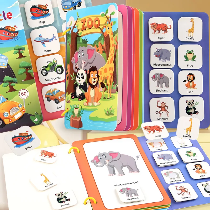 Dzieci wczesna edukacja cicha zajęta wklej książkę dziecko DIY Puzzle naklejka zabawka Montessori przenośna zabawka edukacyjna książka z naklejkami