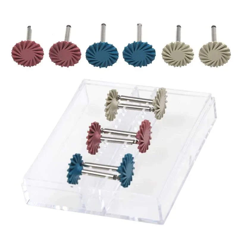 

GREATLH 6 шт./кор., стоматологические композитные полимерные колеса, инструменты для ухода за зубами, стоматологические инструменты, стоматологические материалы