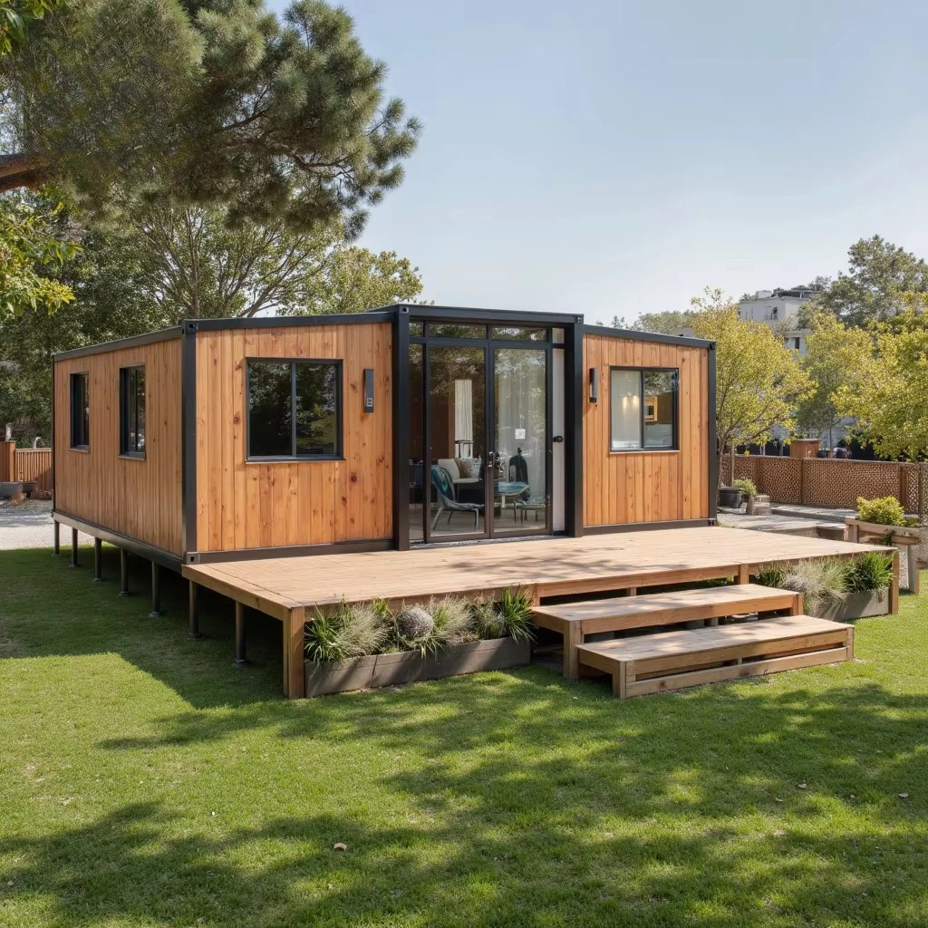 Ready to Ship Mobile Module Expandable Folding Tiny Home Container Cabin Houses for Sleeping Hotel and Shop