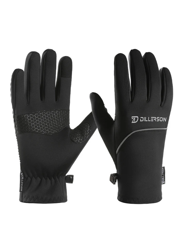 AliExpress Winter Warm Gloves for Riding Mountain Bicycles Windproof Thickened Touchscreen Skiing