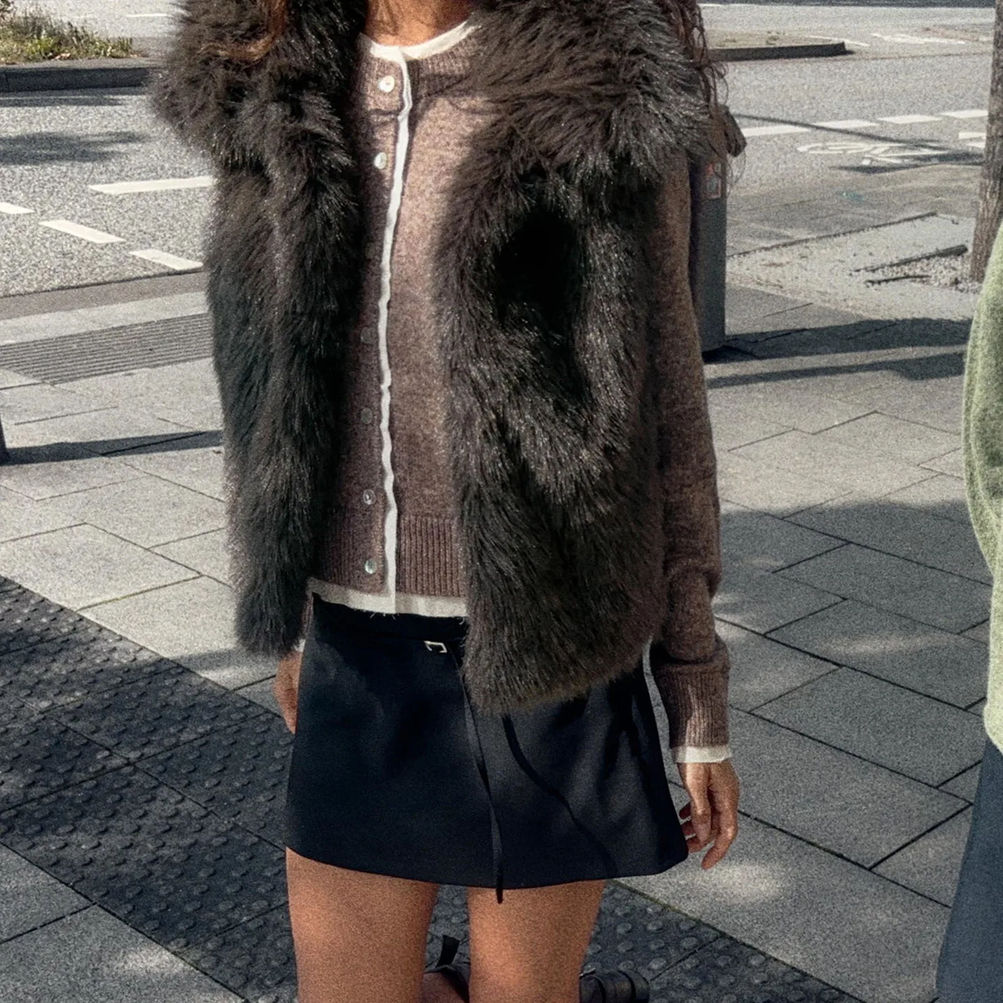 Gilet da donna Faionable 2025 Autunno Nuovo arrivo ort Chiusura con cerniera Colore puro Pendolarismo Sle Z Marca