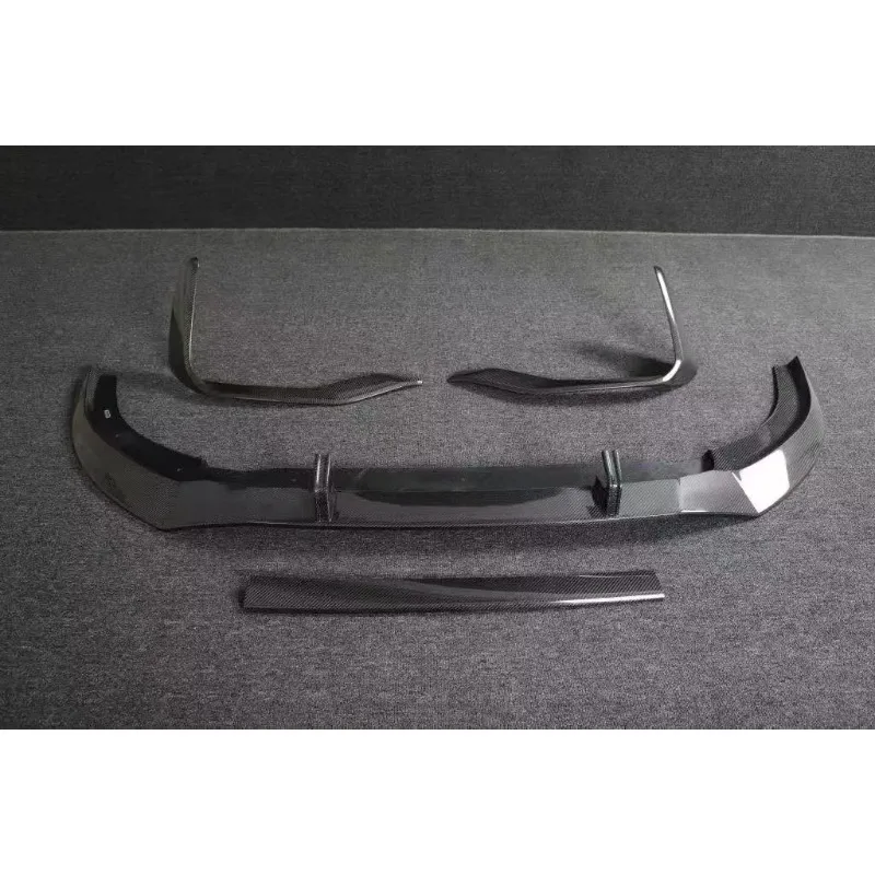 Car Front Bumper Accessory Suitable for 2021 RSQ8 Carbon Fiber Front Lip
