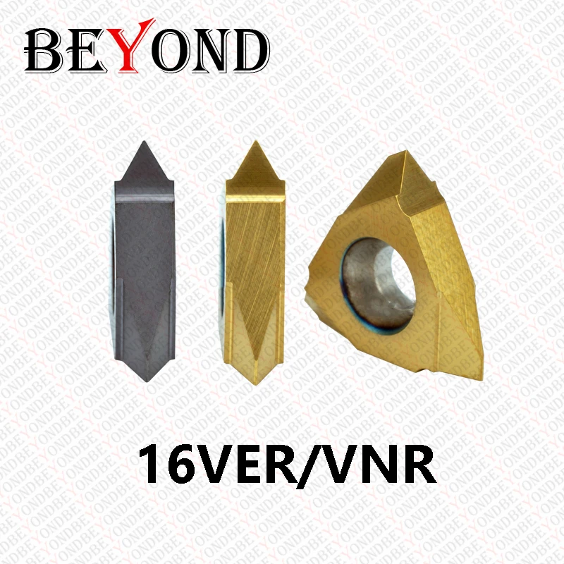 

BEYOND 16VER 16VNR AG60 AG55 3.0 ISO TR 2.0TR Vertical Thread Insert 16 VER 16 VNR 3.0ISO External Internal CNC Carbide Inserts