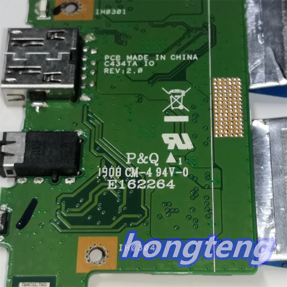 for asus chromebook c434ta io board with cable  test ok