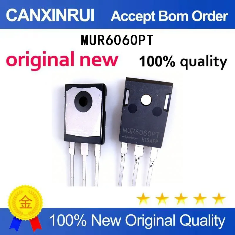 

(5-100 Pieces) Brand new original MUR6060PT TO-247 spot chip