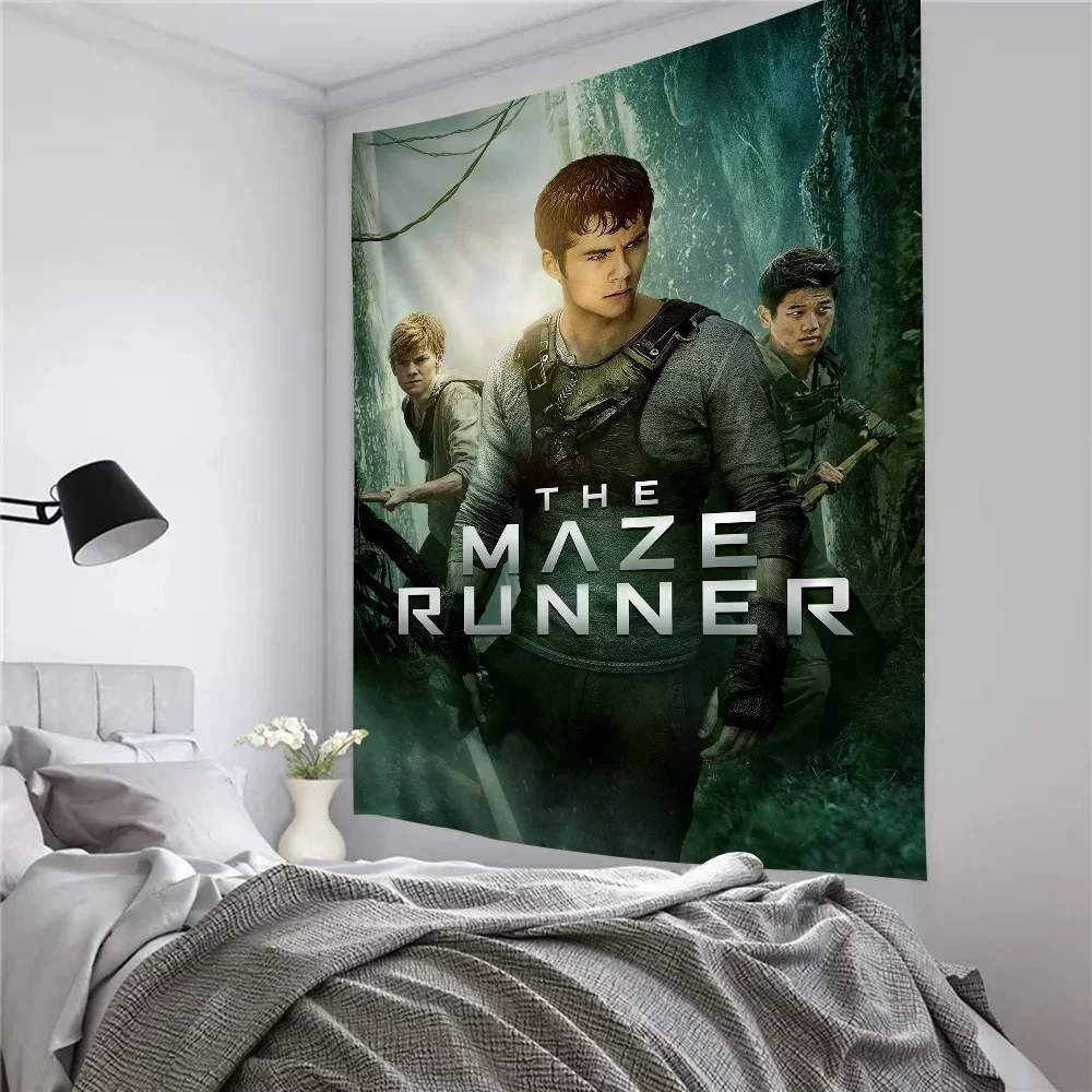 The Maze Runner Cartoon Tapestry Bohemian Wall Tapestries Mandala Wall Hanging Sheets