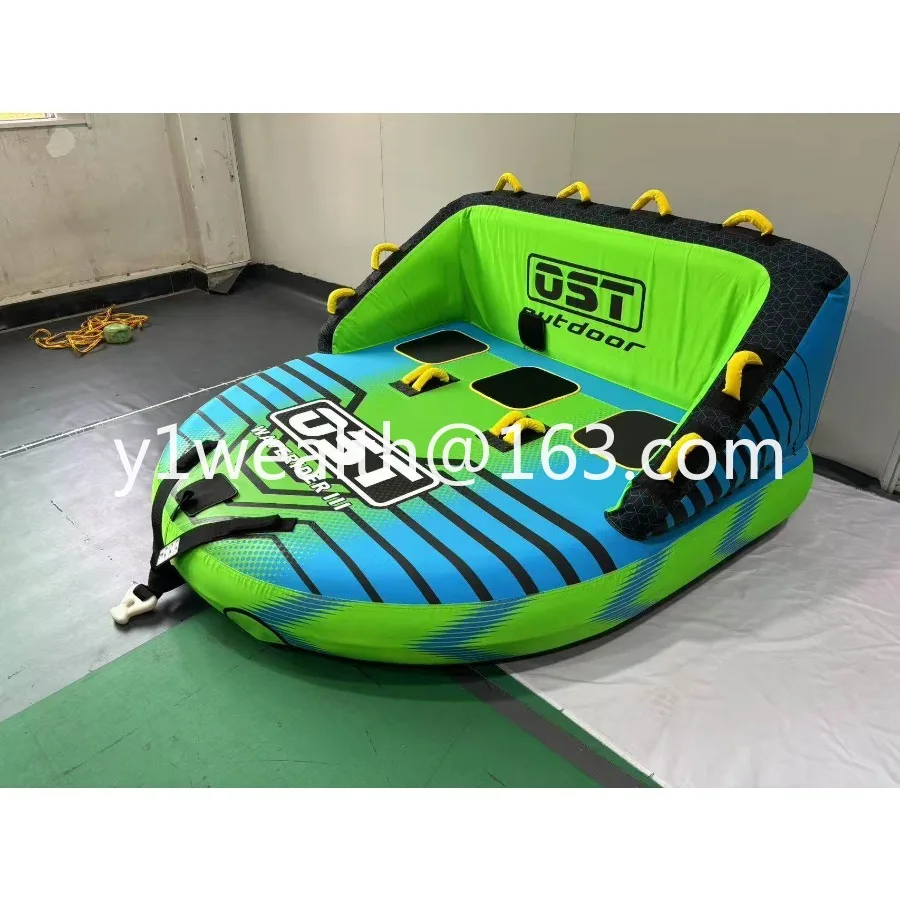 New product 2-4 people towing motorboat towing, water inflatable sofa speedboat inflatable towing